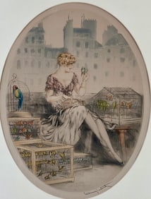 Louis Icart  Etching