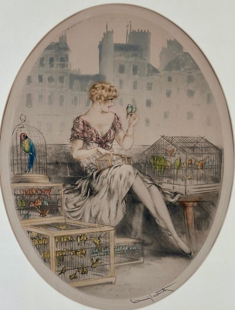 Louis Icart Etching (1 of 7)