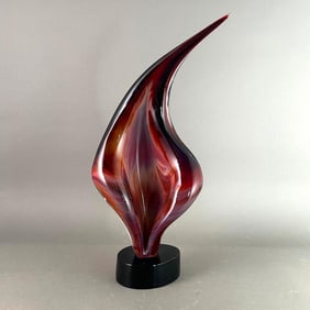 Dino Rosin Murano Art Glass Sculpture