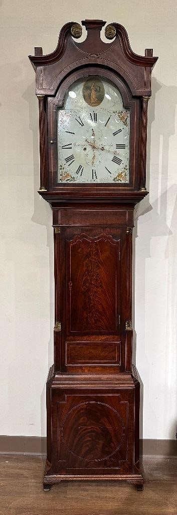 William Beavington, A Late 18/Early 19th Century Mahogany Longcase Clock (1 of 20)