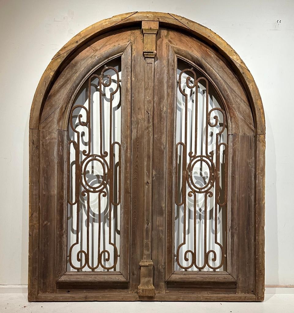 A Wood and Wrought Iron Architectural Element (1 of 10)