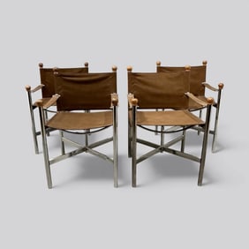 Four Directors' Chairs, Attributed to Pace