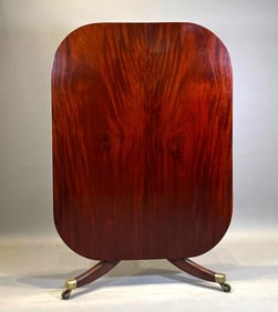 English George III Mahogany Tilt Top Breakfast Table