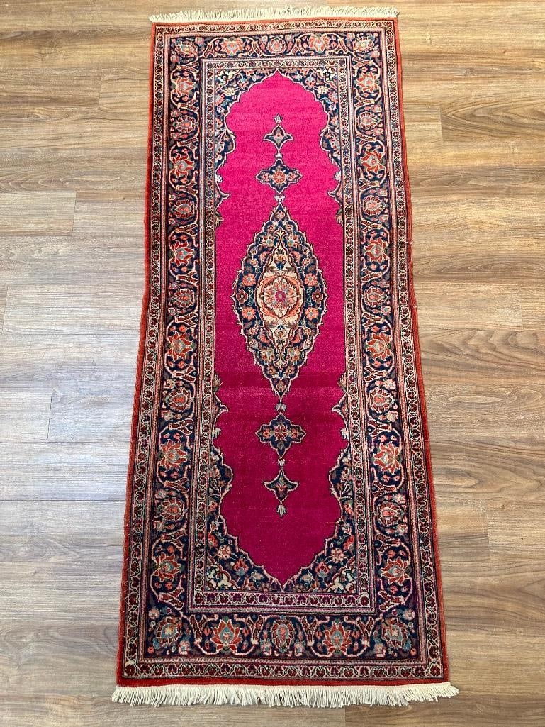 Kashan Runner 5'5" x 2'2" - 8