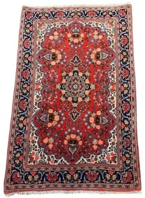 Sarouk Carpet 5'3" x 3'9"