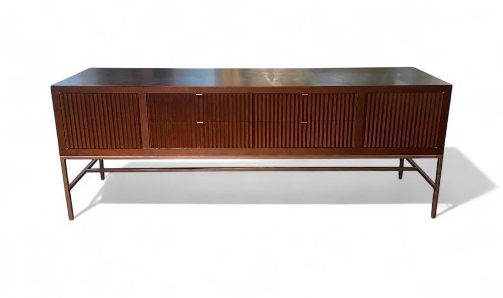 Bolier Cerused Oak Credenza Entertainment Cabinet (1 of 9)