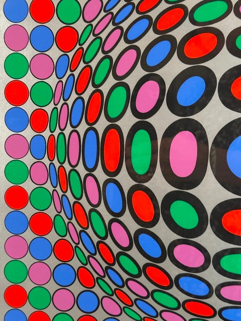 Victor Vasarely Screenprint, "Tuz'Mc" - 5