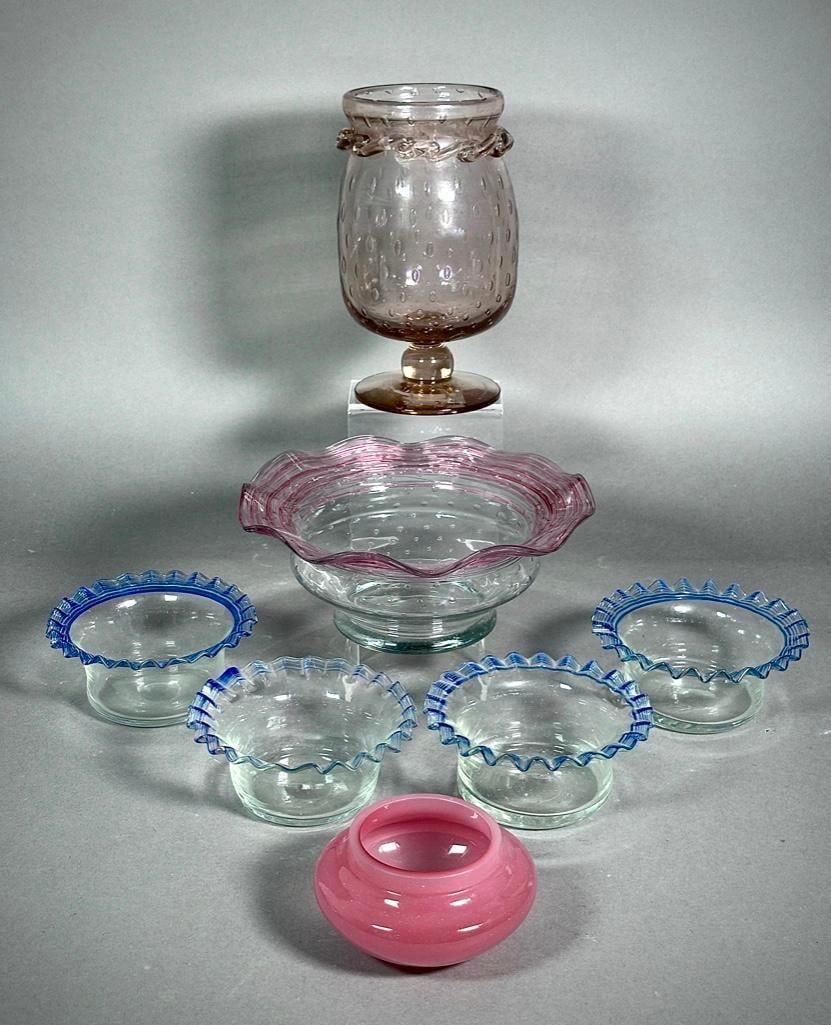 Assorted Steuben Type Glass Group (1 of 16)