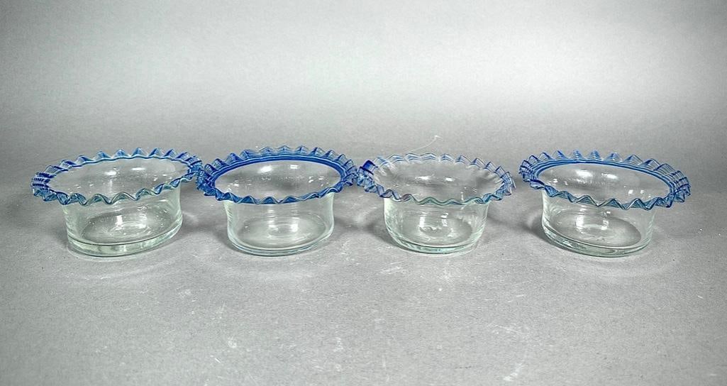 Assorted Steuben Type Glass Group - 9