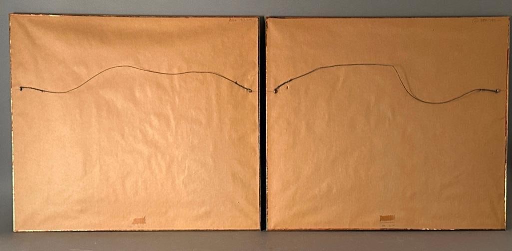 Two William Hogarth Hand Colored Etchings - 14