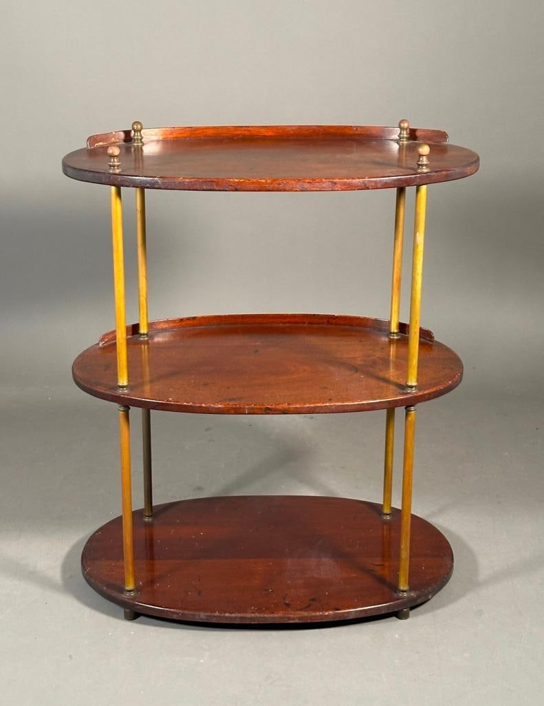 Antique Walnut Tiered Table (1 of 7)