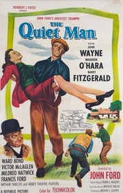 "The Quiet Man" Movie Poster, ca. 1952