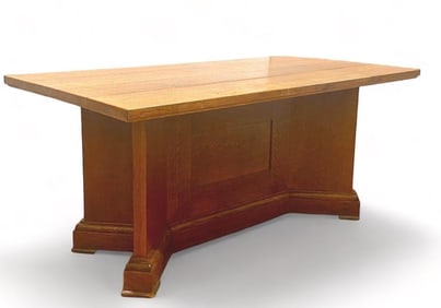 Arts & Crafts Style Oak Table, c.1920's