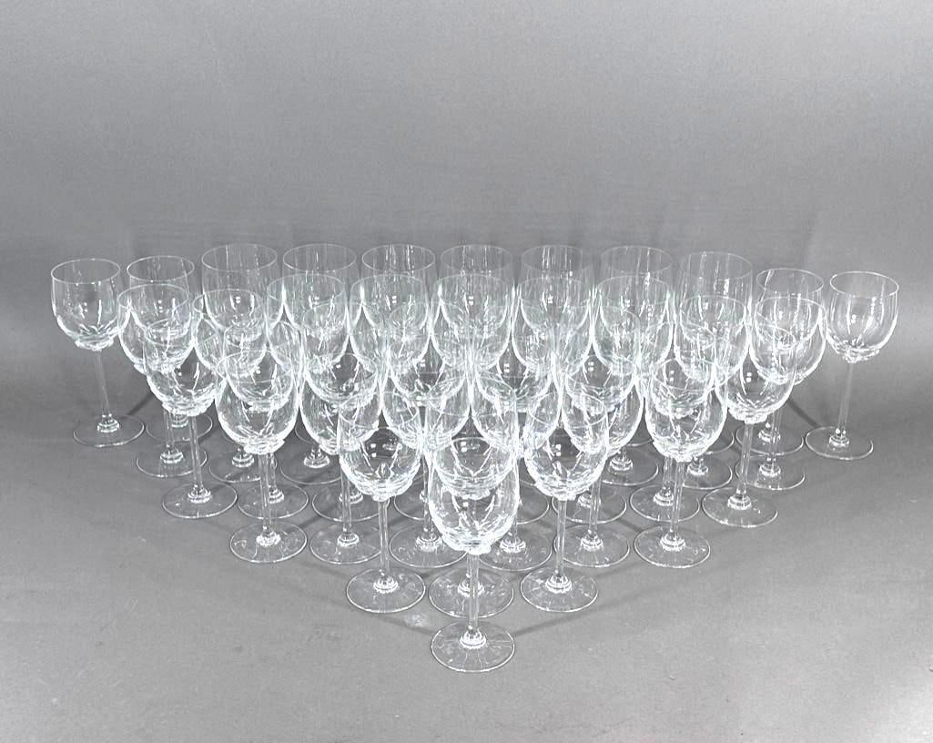 Val St. Lambert Crystal Stemware, Petula Pattern - 2