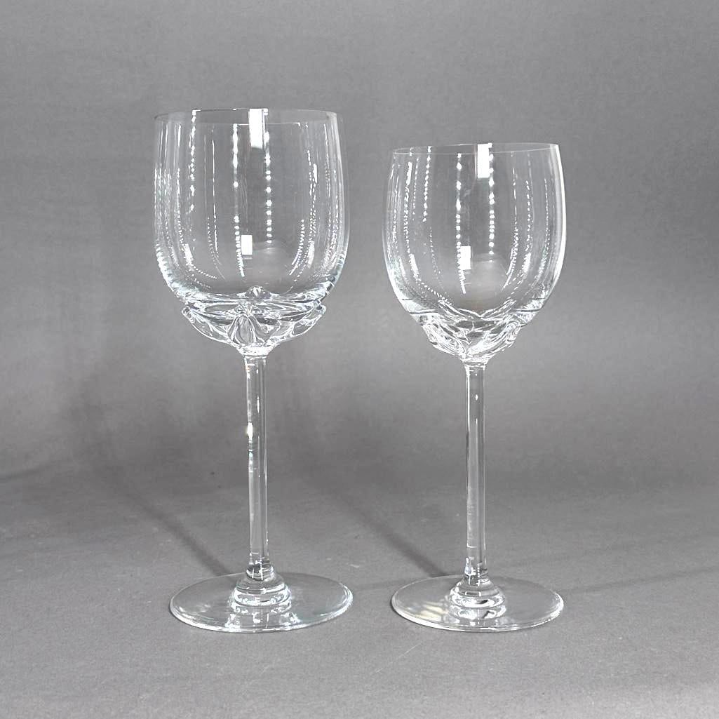 Val St. Lambert Crystal Stemware, Petula Pattern - 3