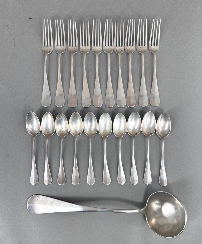 Lot of Austro-Hungarian .800 Silver Flatware (1 of 12)