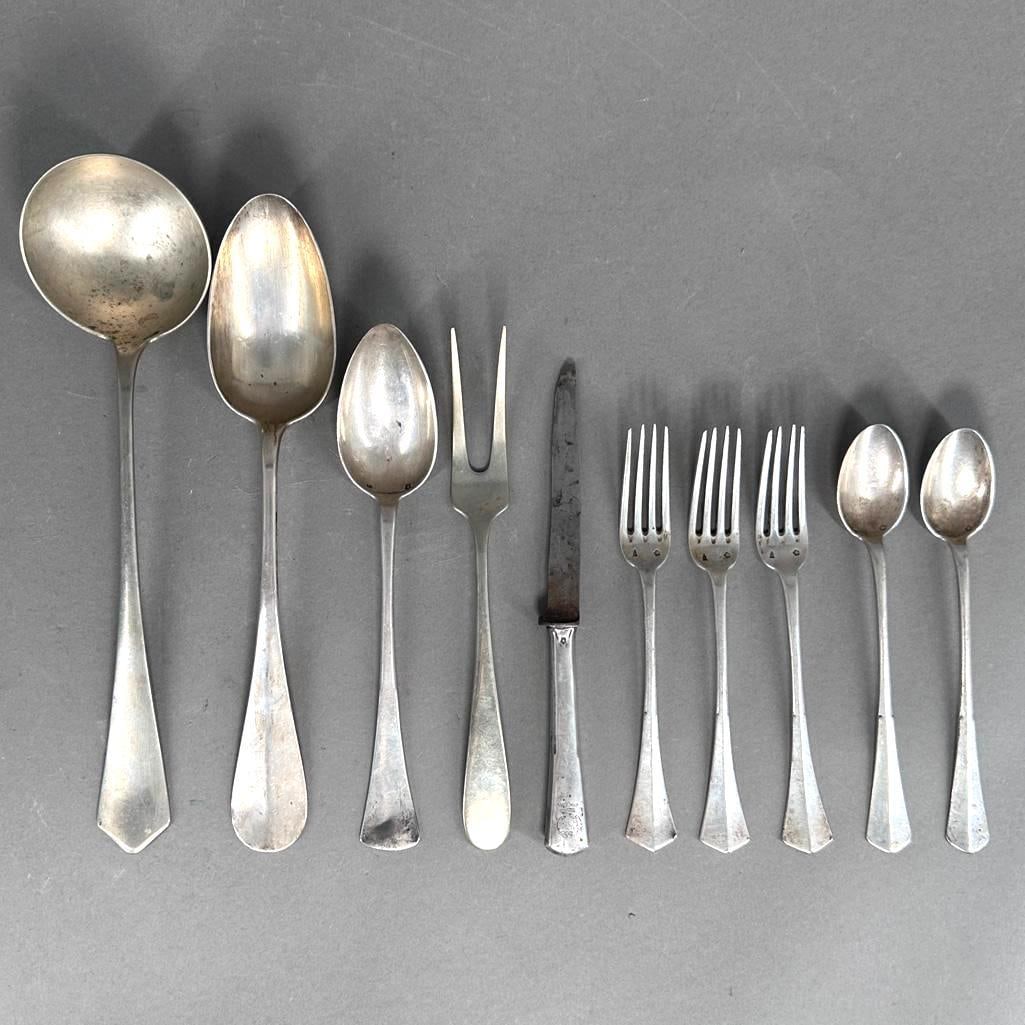 Assorted Lot of Austro-Hungarian .800 Silver Flatware and Serving Pieces (1 of 17)