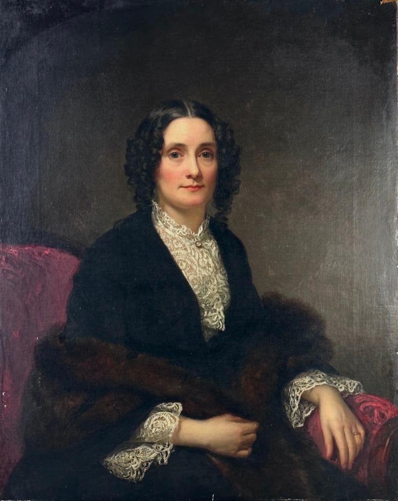 George A. Baker Oil, Portrait of Margaret Post (1 of 14)