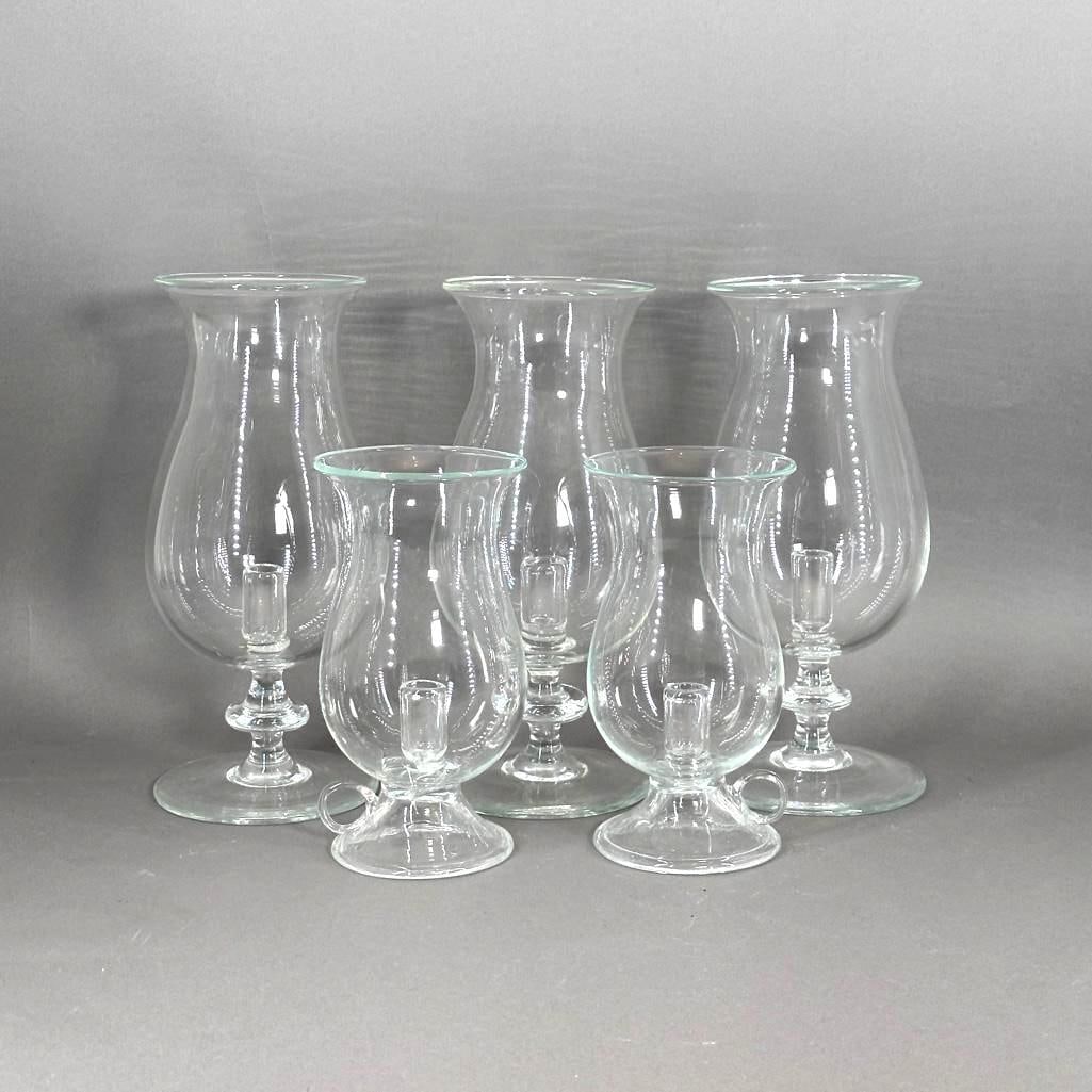 Five Blown Glass Hurricanes (1 of 9)