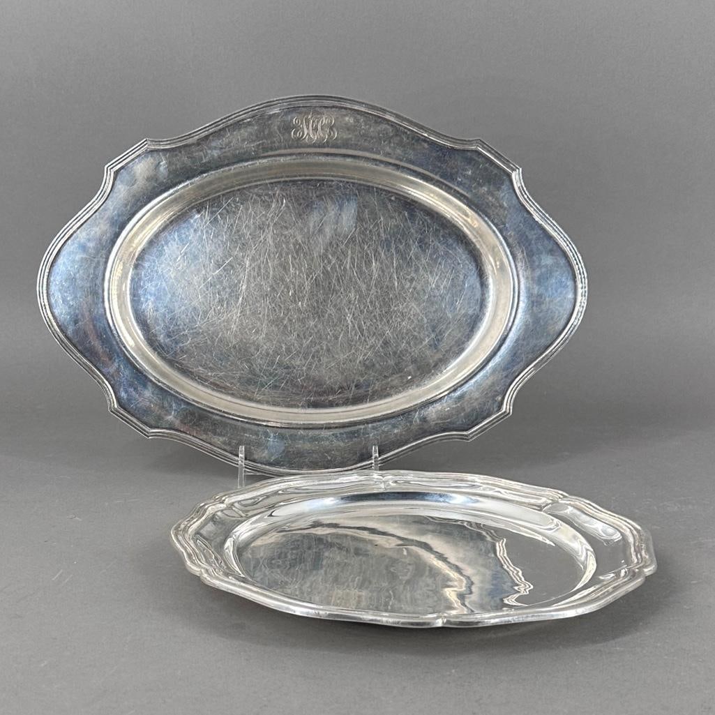Two Sterling Silver Trays (1 of 9)