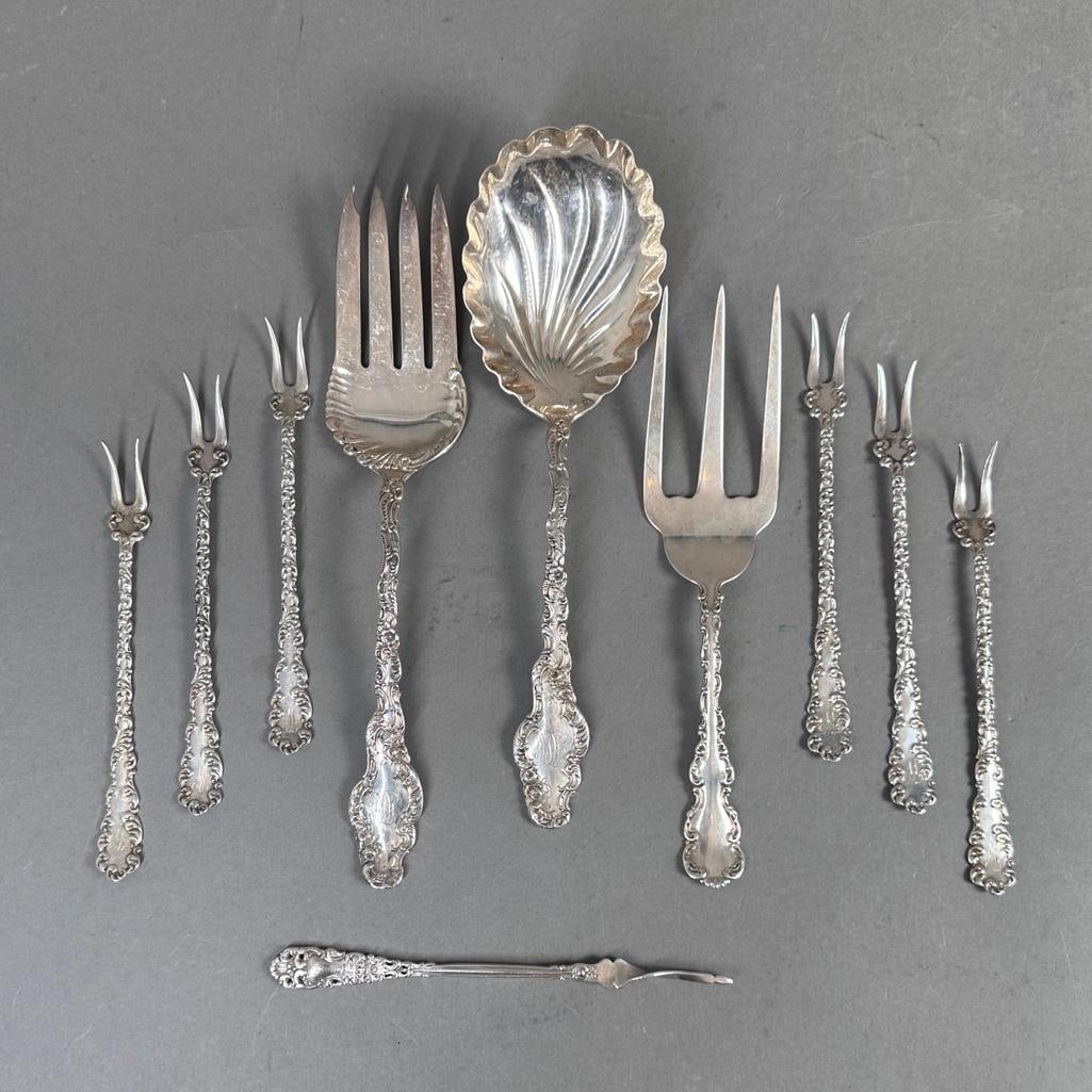 Assorted American Sterling Silver Flatware Serving Pieces (1 of 11)