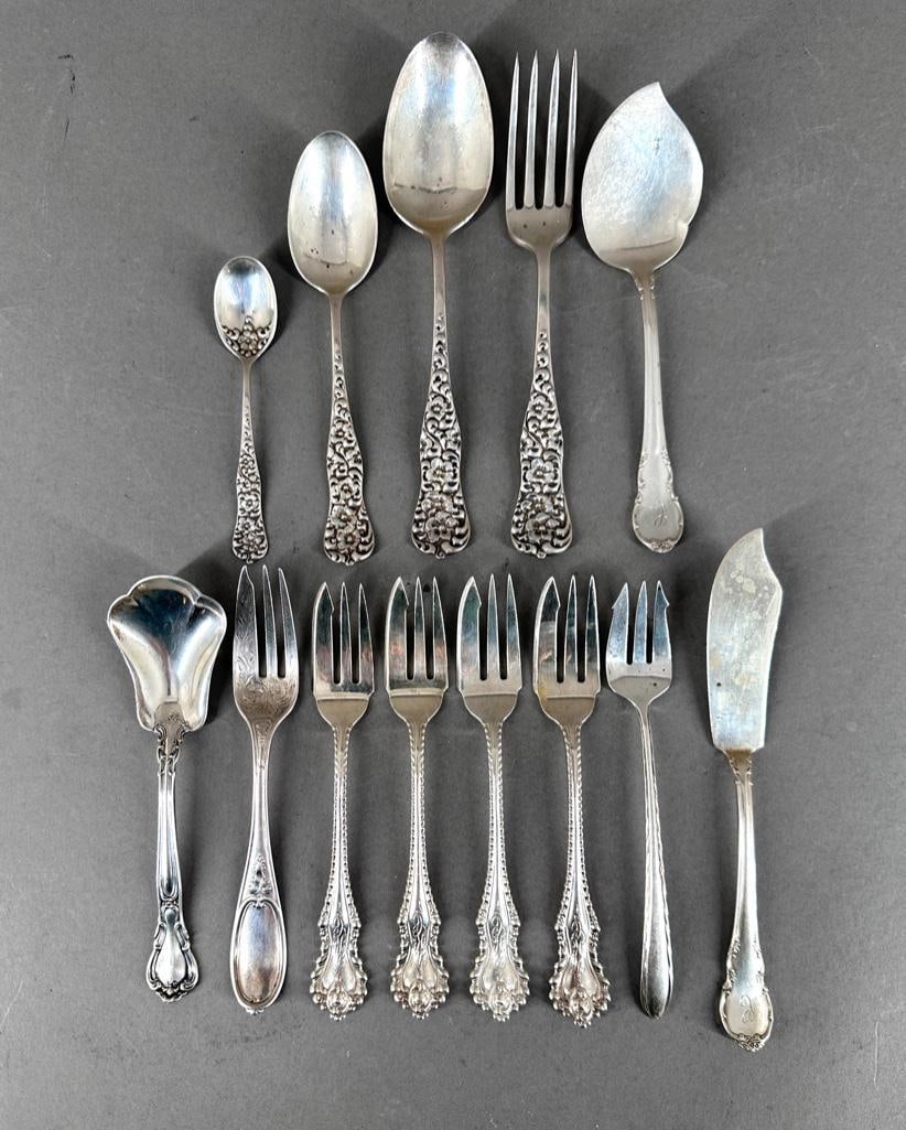 Assorted Group of Sterling Silver Flatware (1 of 8)