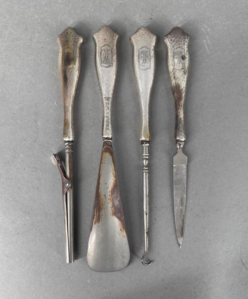 Ladies Sterling Silver Dresser Articles (1 of 3)