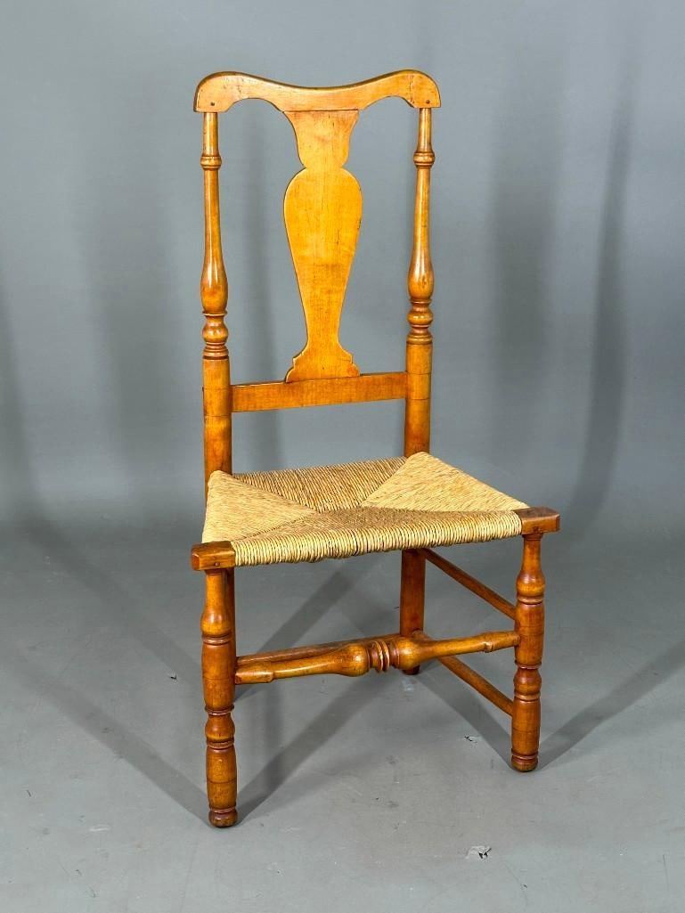 American Maple Country Rush Seat Side Chair (1 of 5)