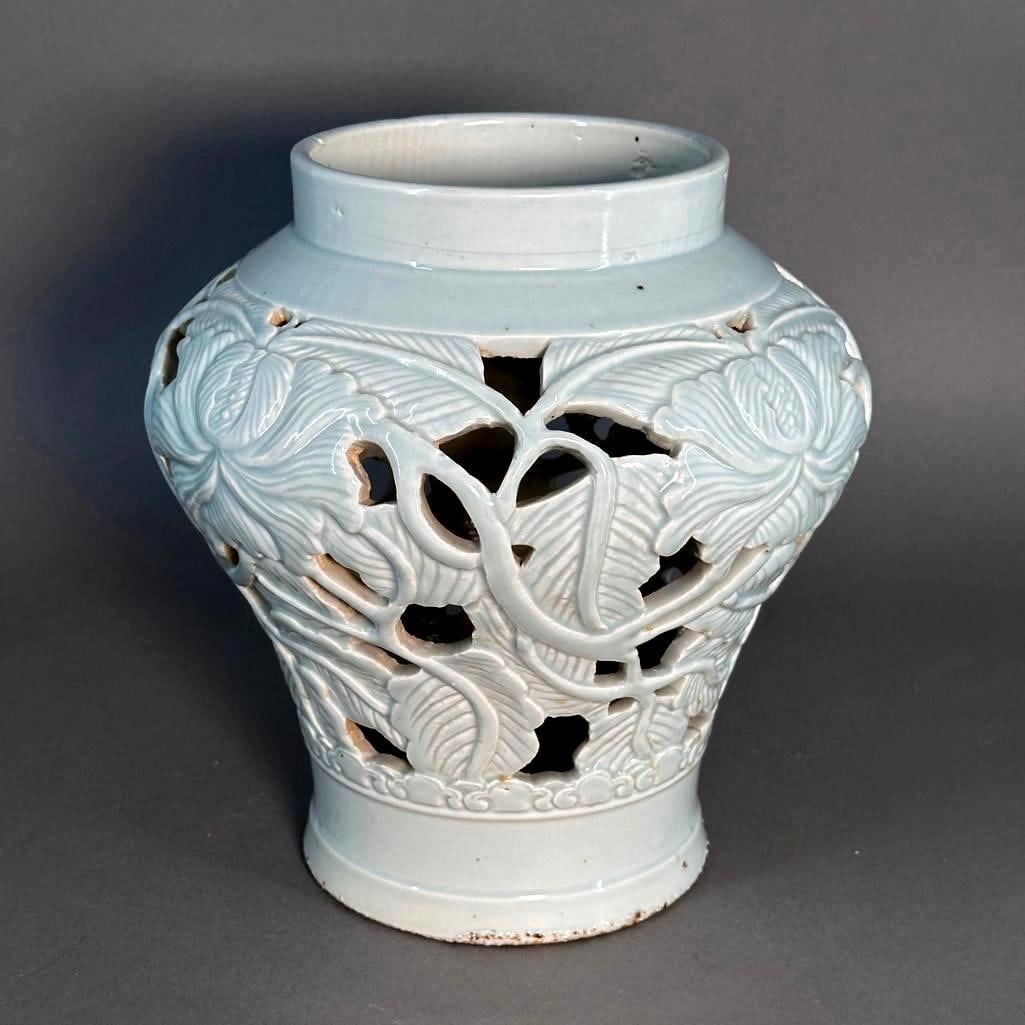 Korean Openwork Jar Form (1 of 6)