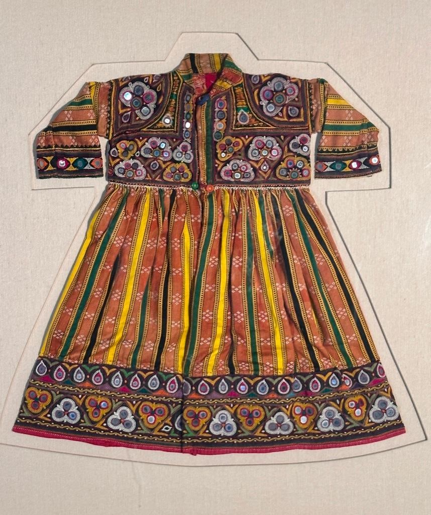 Framed Child's Dress, Persian, c. early 20th century (1 of 6)