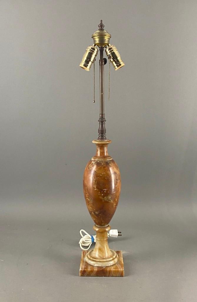 Vintage Alabaster Table Lamp (1 of 7)