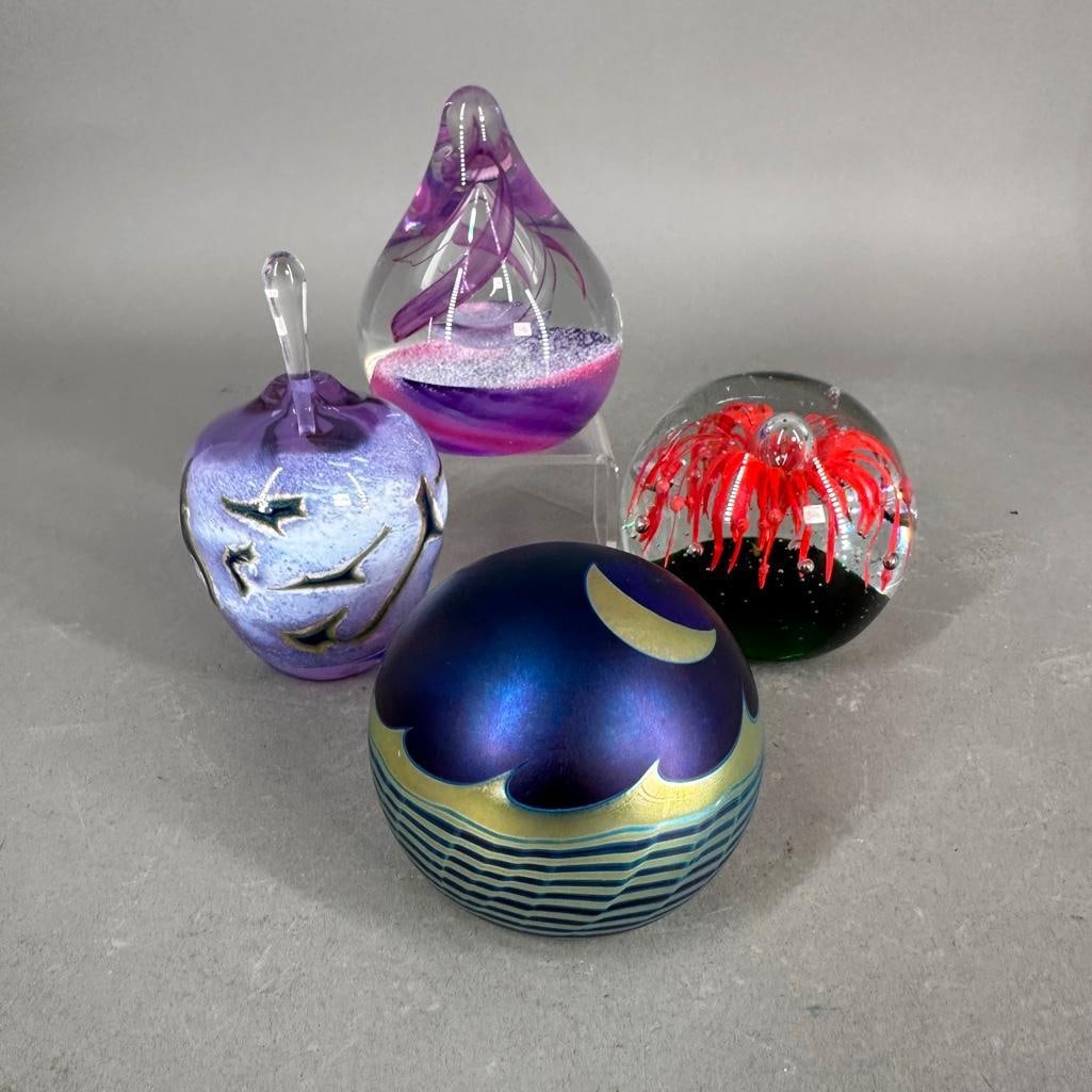 Lot of Four Assorted Paperweights (1 of 9)