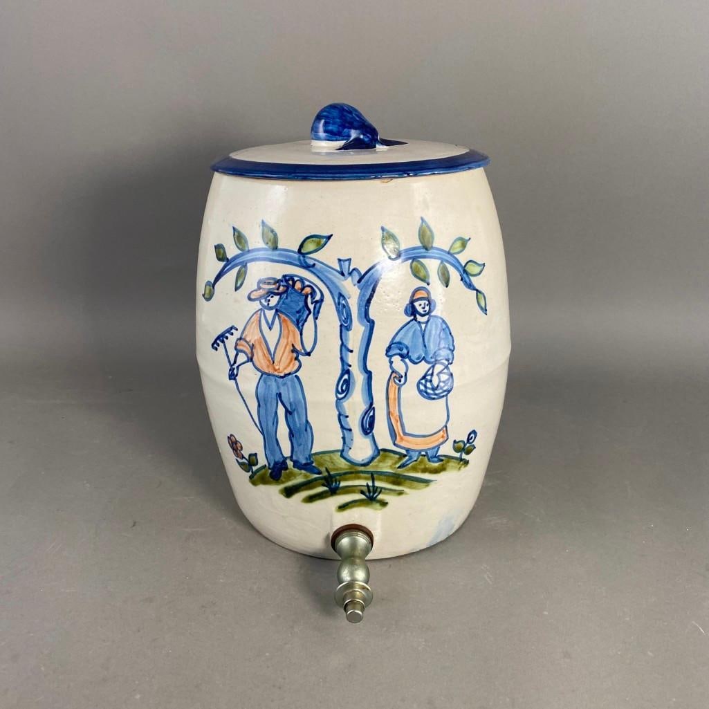 John Taylor Ceramics Glazed Pottery Drinks Dispenser (1 of 10)