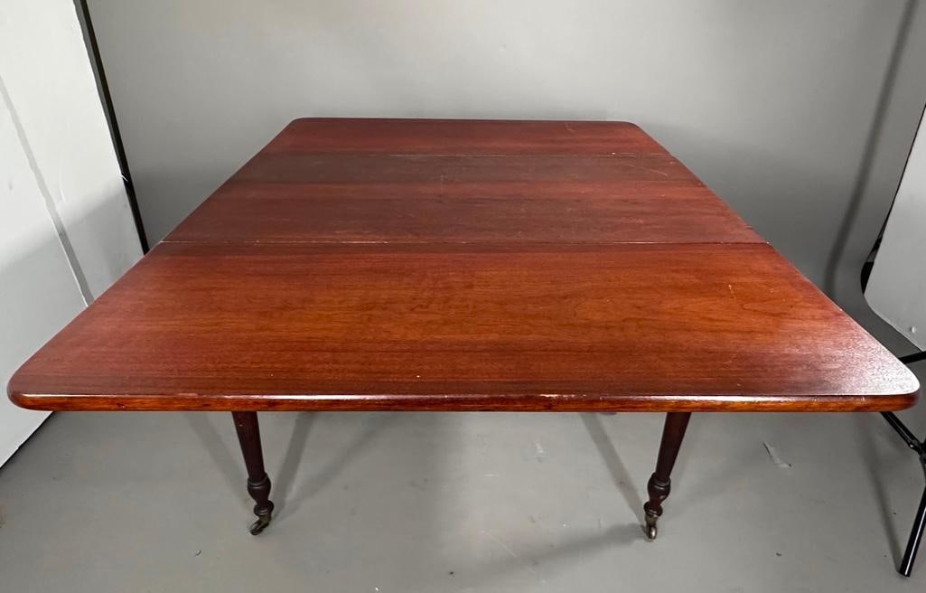 American Drop Leaf Table, ca. 1850 - 10