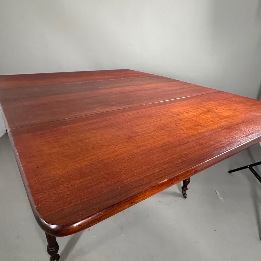 American Drop Leaf Table, ca. 1850 - 11