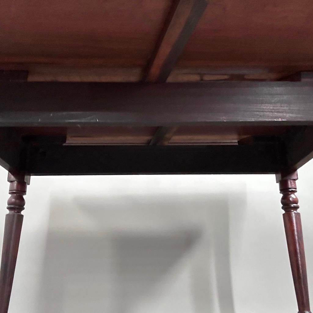 American Drop Leaf Table, ca. 1850 - 12