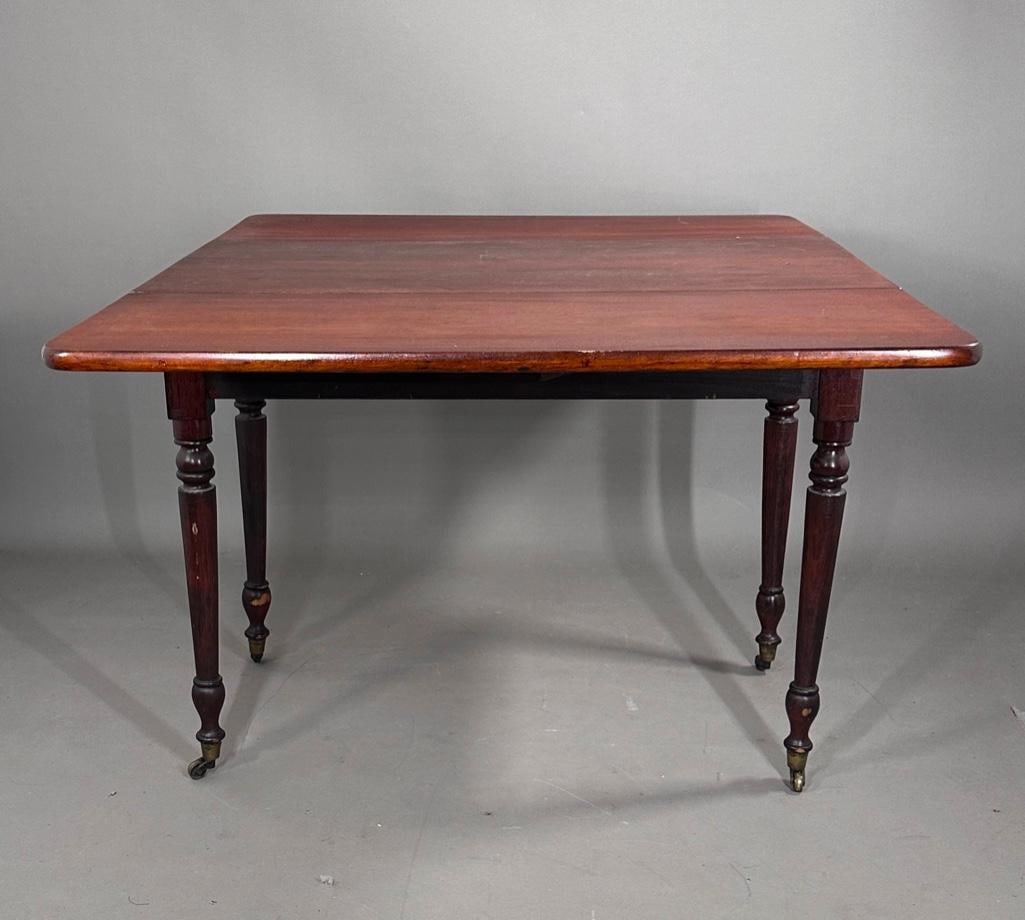 American Drop Leaf Table, ca. 1850 - 7