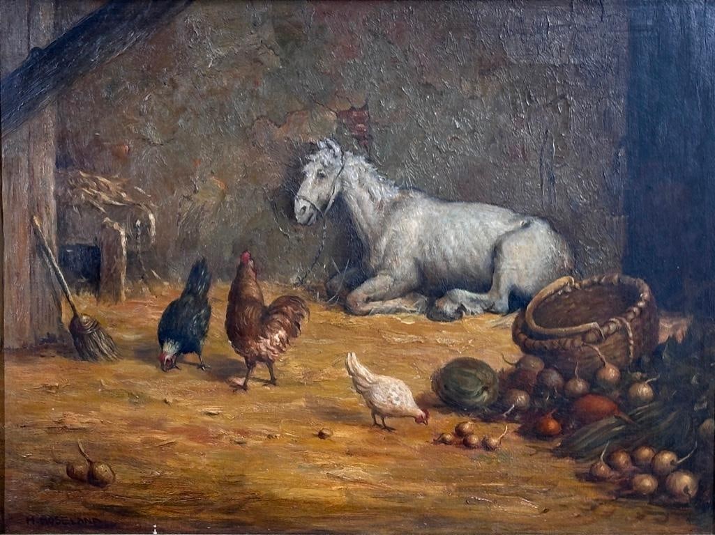 Harry Herman Roseland (American, 1868-1950) Oil Painting (1 of 7)