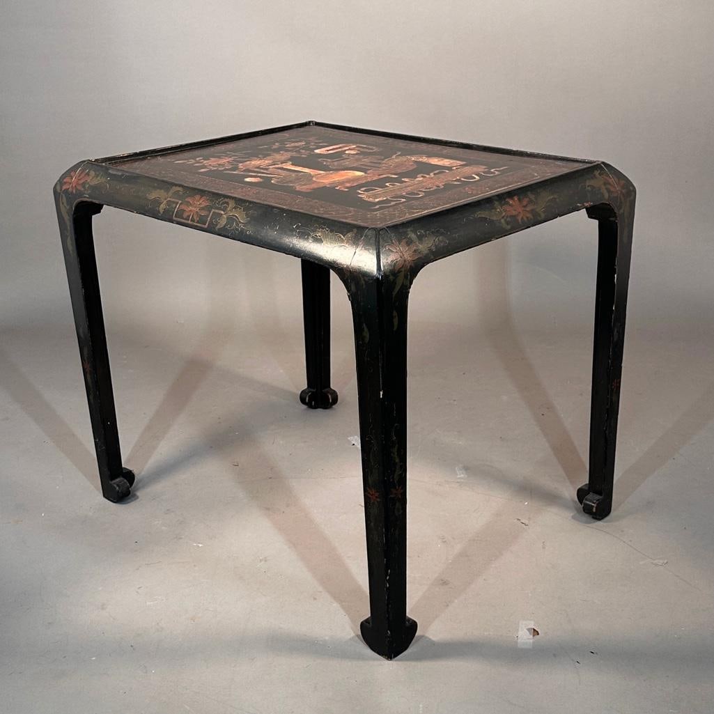 Chinese Coromandel Lacquer Panel Mounted Table - 3