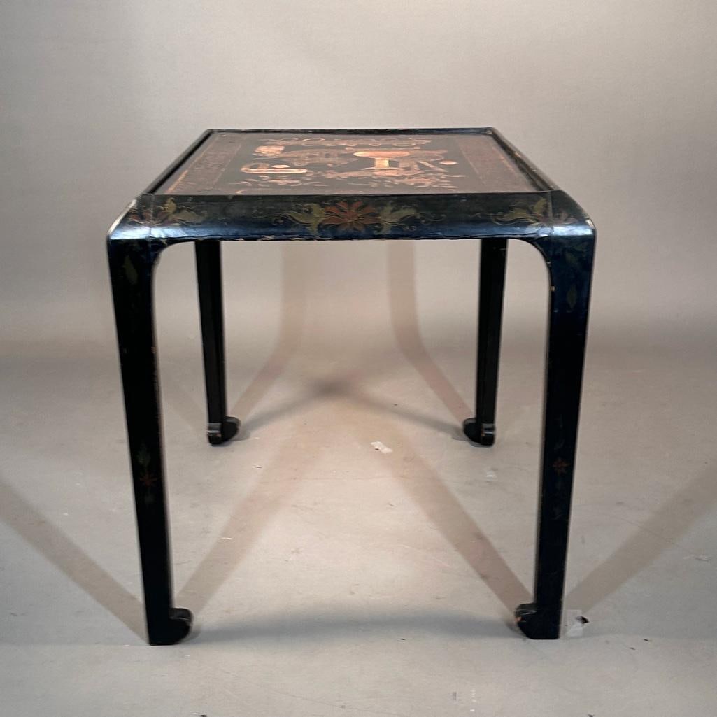 Chinese Coromandel Lacquer Panel Mounted Table - 5