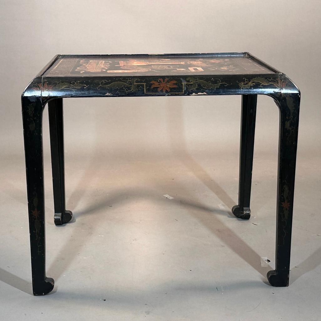 Chinese Coromandel Lacquer Panel Mounted Table - 6