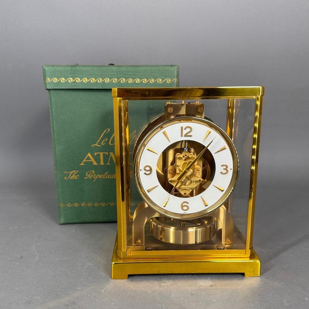 Le-Coultre Atmos Perpetual Motion Clock in Original Box (1 of 15)