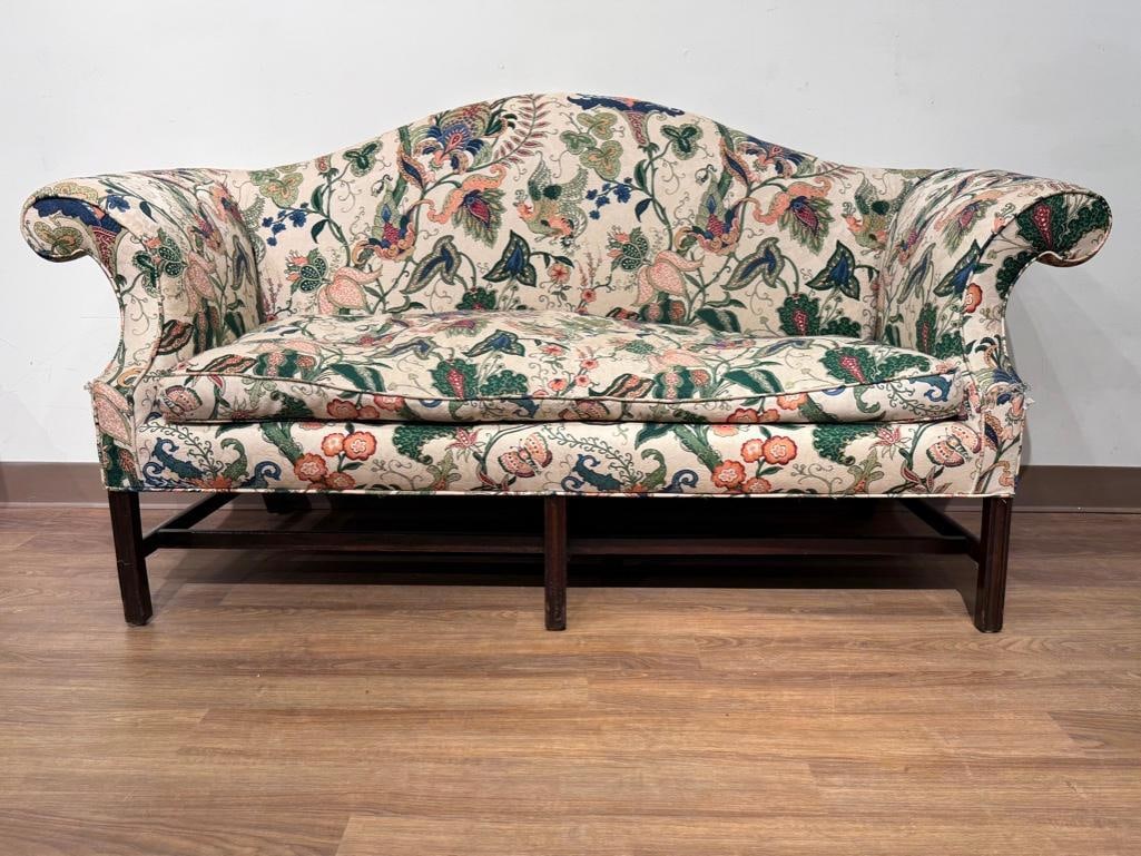 Georgian Style Upholstered Sofa (1 of 12)