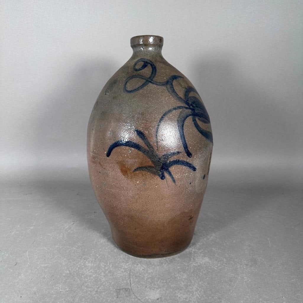 Cobalt Decorated Stoneware 2 Gallon Jug, Late 19th Century (1 of 5)