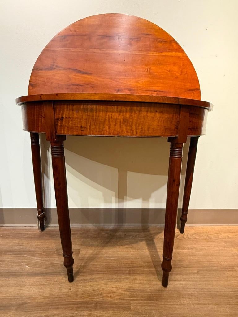 American Mahogany Demi-Lune Table (1 of 7)