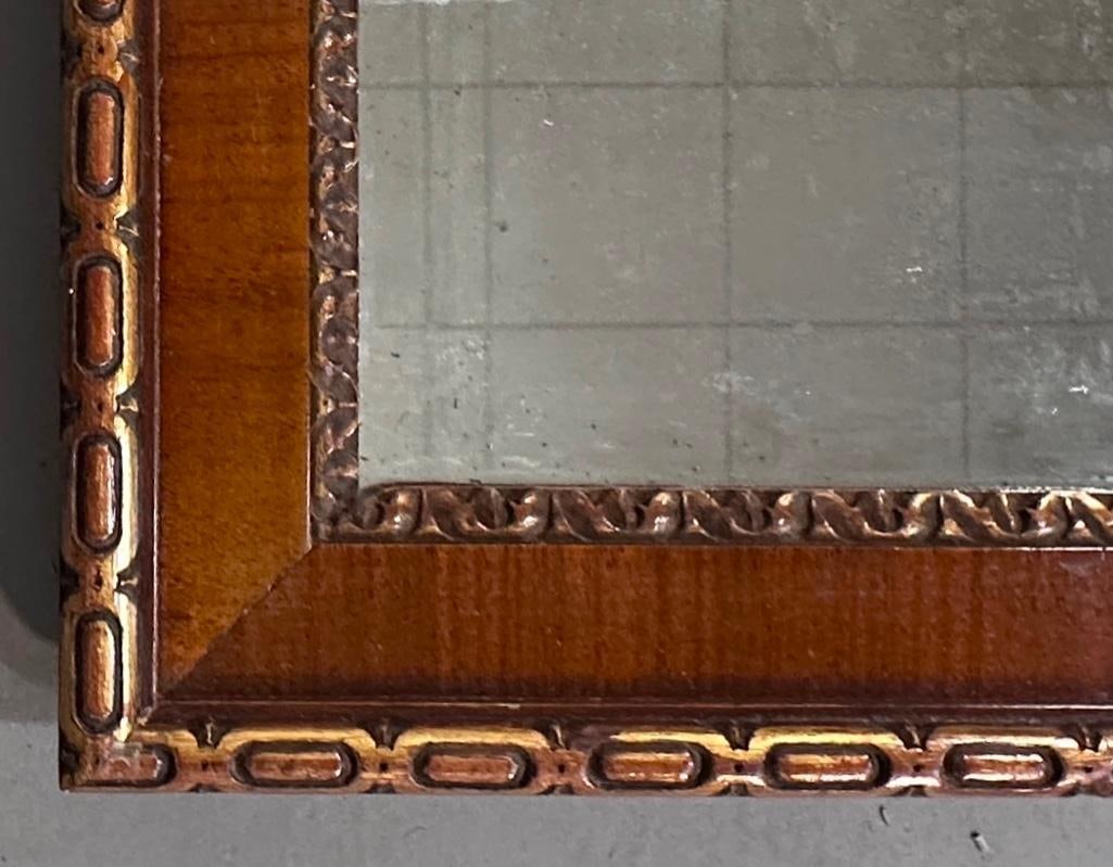 Two Small Framed Mirrors - 2