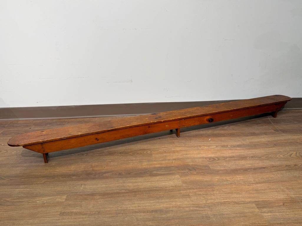 Antique Pine Kneeling Bench - 2