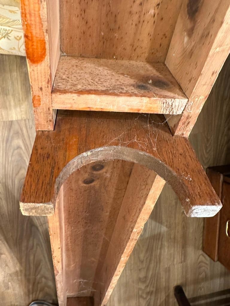 Antique Pine Kneeling Bench - 5