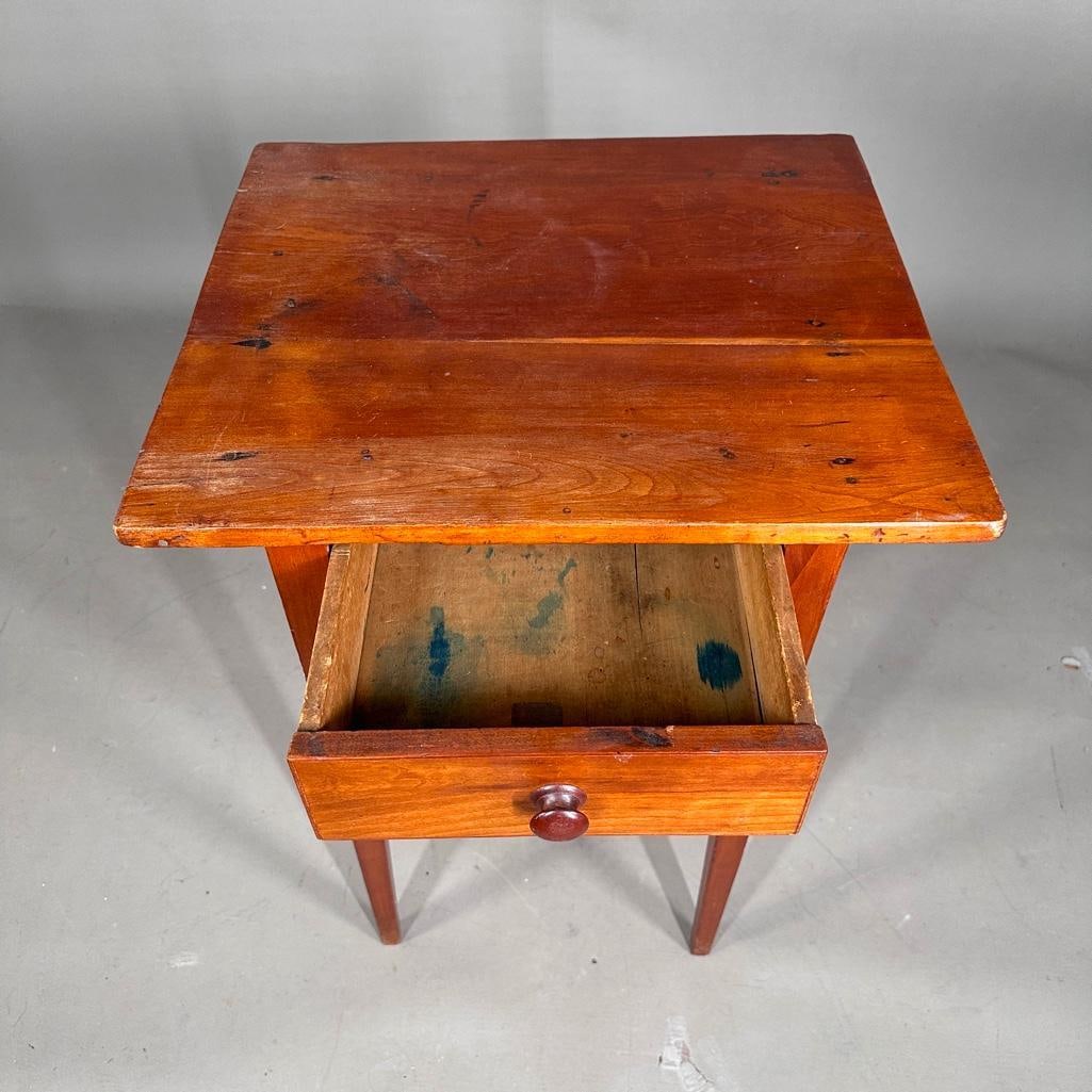 Antique Cherry Work Stand - 5