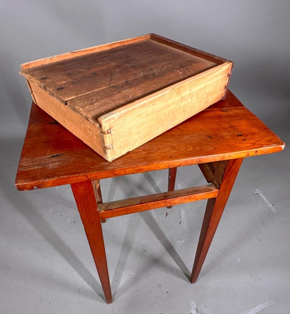 Antique Cherry Work Stand - 6